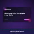 PromoLinks: die Marketing-Toolbox für Kurzlinks, QR-Codes & mehr