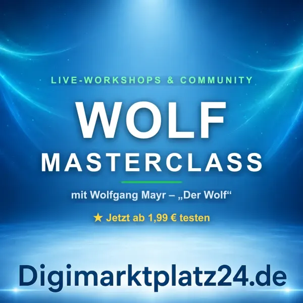 WOLF MASTERCLASS (Wolfgang Mayr): Erfahrungen & Test