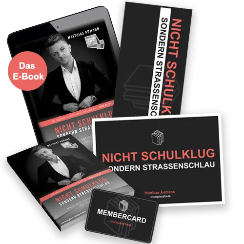 Gratis Buch „Nicht schulklug, sondern straßenschlau“ – Matthias Aumann