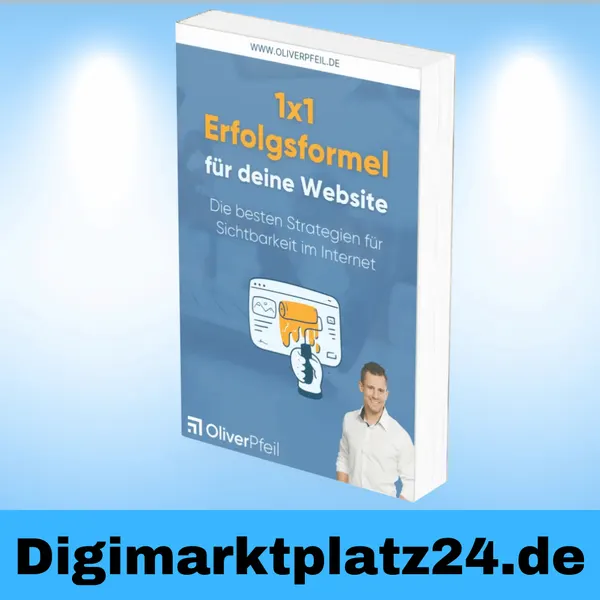 Buch: 1×1 Erfolgsformel für deine Website
