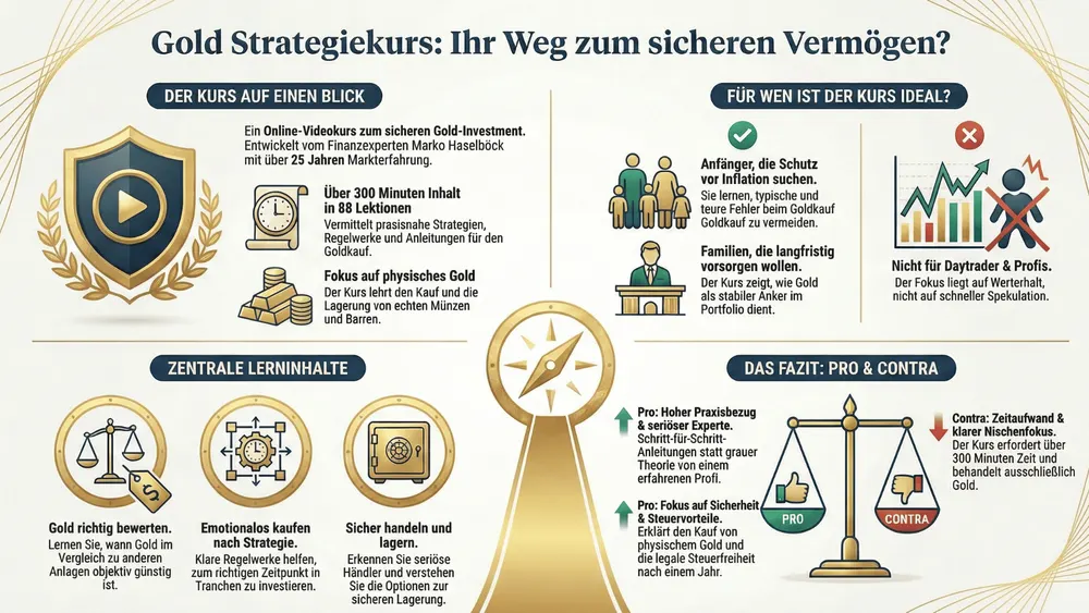 Gold Strategiekurs Marko Haselböck