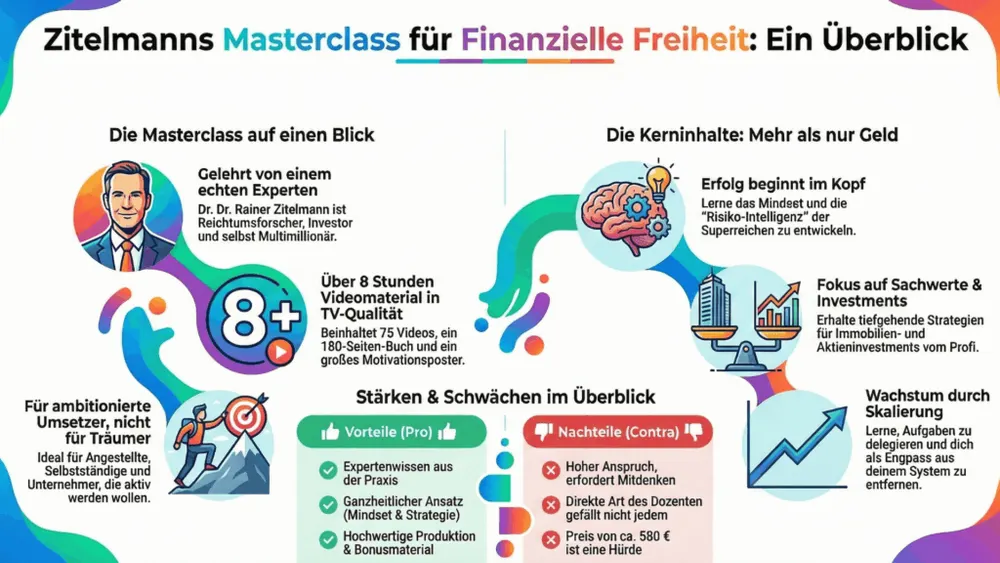 Masterclass Finanzielle Freiheit von Rainer Zitelmann
